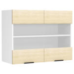 Möbelix Küchenoberschrank Fasola Honigeiche/weiß B: 80 Cm