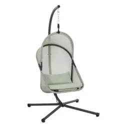 Hängesessel mit Gestell Mit Sitz- und Rückenkissen