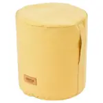 Möbelix Gartenhocker Textil Gelb Wetterfest