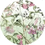 Möbelix Fototapete 125 cm Floral