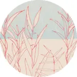 Möbelix Fototapete 125 cm Sträucher