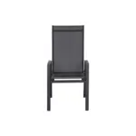 M&ouml;belix Gartensessel Stapelbar Metall/kunststoff