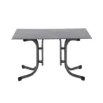 Möbelix Gartentisch Klappbar Metall/Holzwerkstoff L 120 cm