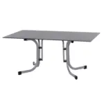 M&ouml;belix Gartentisch Klappbar Metall/Holzwerkstoff L 160 cm