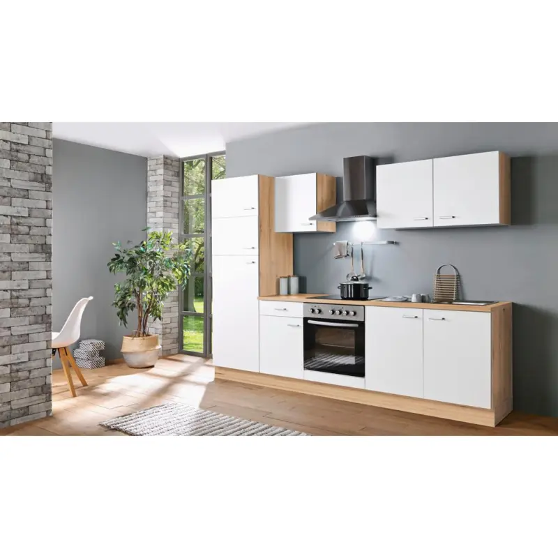 Einbauküche Küchenblock Möbelix Artisan-Classic