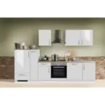 M&ouml;belix Einbauk&uuml;che K&uuml;chenblock M&ouml;belix White-Premium