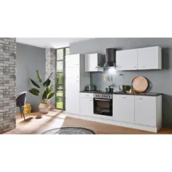 Einbauküche Küchenblock Möbelix White-Classic