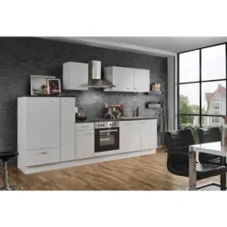 Einbauküche Küchenblock Möbelix White-Classic