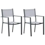 M&ouml;belix Gartensessel Stapelbar Copacabana Aluminium