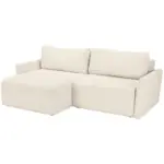 Möbelix Ecksofa mit Bettfunktion Sonos Beige