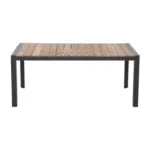 Möbelix Gartentisch Teakholz /metall L 160 Cm