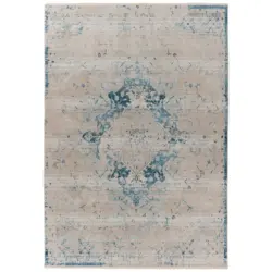 Vintage-teppich Dilan 200 Blau 120/170 cm
