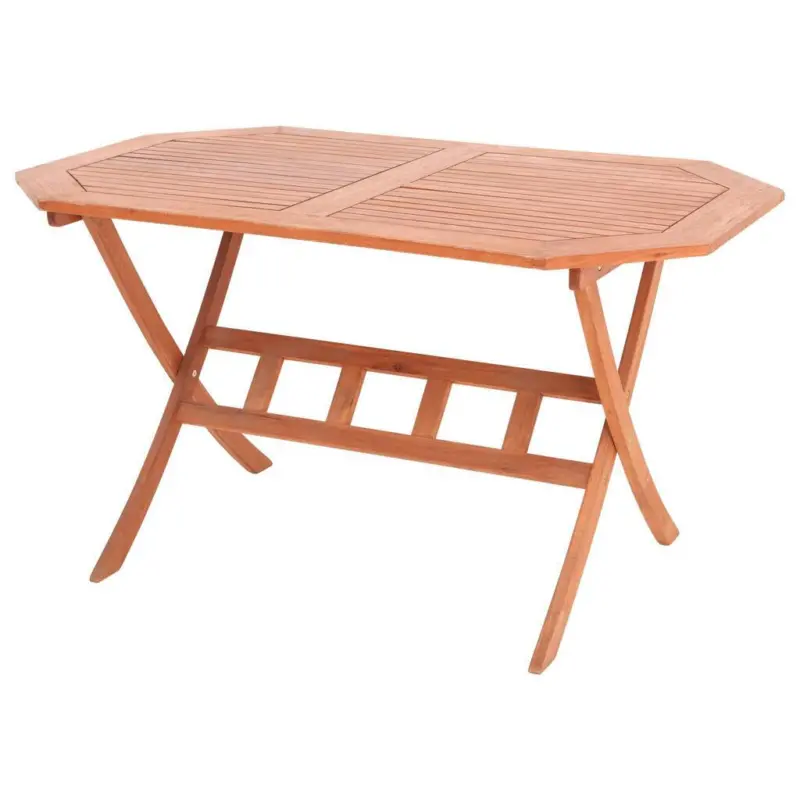 Gartentisch Klappbar Echtholz L: 135 Cm