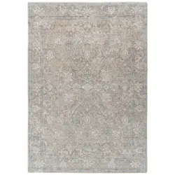 Vintage-teppich Percy 100 Grün, Beige 80/150 cm