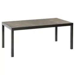 Gartentisch Ausziehbar Semi Metall L 180-250 Cm