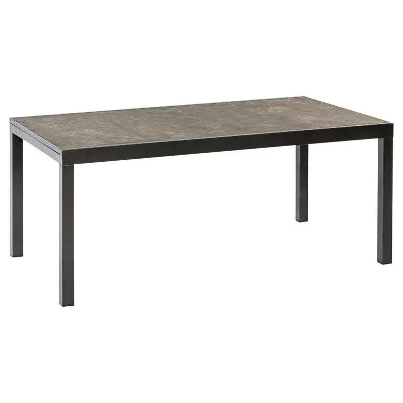 Gartentisch Ausziehbar Semi Metall L 180-250 Cm