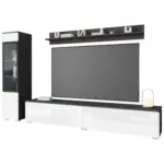 M&ouml;belix Wohnwand Vera | Matera Anthrazit