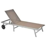 Möbelix Sonnenliege Aktionsliege Tessin Aluminium, verstellbar