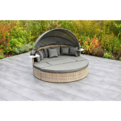 Gartenmuschel Riva Premium Relaxinsel