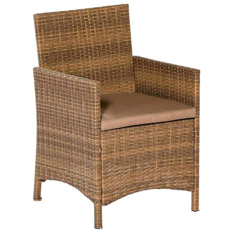 Gartensessel 2er-set Treviso Kunststoff/metall