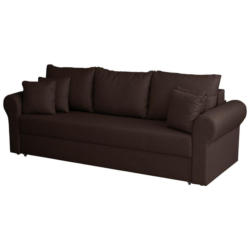 Schlafsofa Sara Dunkelbraun B: 235 cm