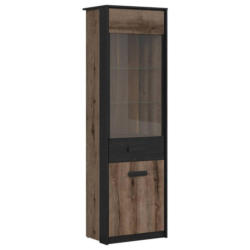 Vitrine Kassel Glass-Door Cabinet