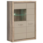 Möbelix Kommode Koen 2 Glass-Door Cabinet