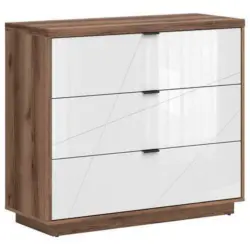Kommode 106 Cm Forn Chest Of Drawers, Eiche Dekor