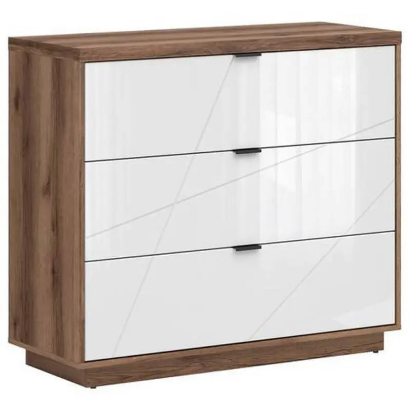 Kommode 106 Cm Forn Chest Of Drawers, Eiche Dekor