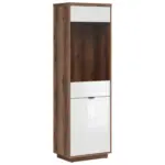 Möbelix Vitrine Forn Glass-Door Cabinet