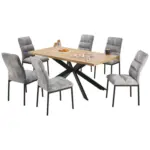 Möbelix Essgruppe 7-teilig Sydney Artisan Eiche Dekor