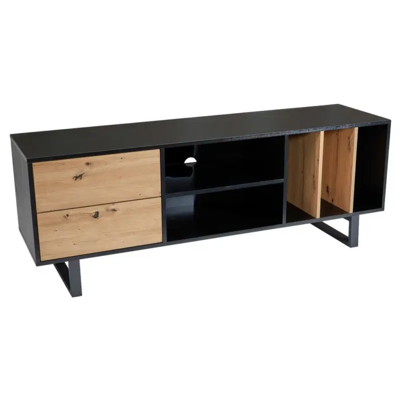 Tv-lowboard Wl6.814 B: 150 Cm Schwarz