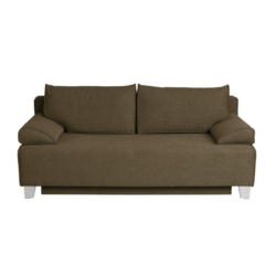 Schlafsofa Lena Braun B: 190 cm