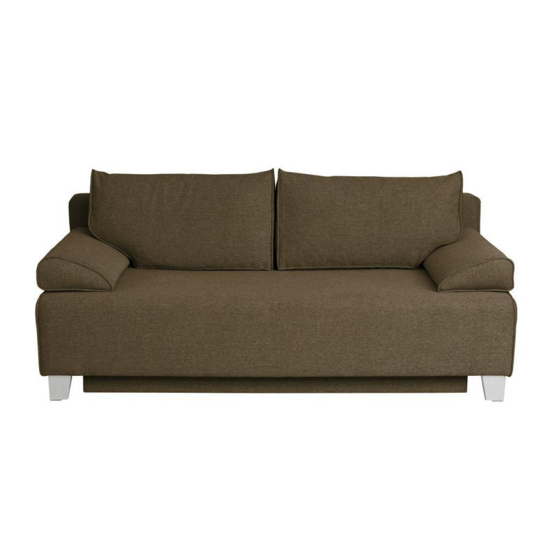 Schlafsofa Lena Braun B: 190 cm