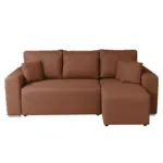 Möbelix Ecksofa Bega Braun 240x153 Cm