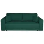 Möbelix Schlafsofa Berna Dunkelgrün B: 238 cm