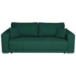 Schlafsofa Berna Dunkelgrün B: 238 cm