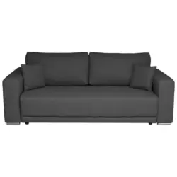 Schlafsofa Berna Dunkelgrau B: 238 cm