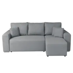 Ecksofa Bega Grau 240x153 cm
