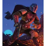 M&ouml;belix Fototapete 250/280 cm Weltall