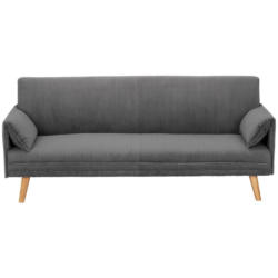 Schlafsofa Como Grau B: 193 Cm