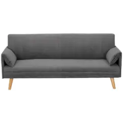 Schlafsofa Como Grau B: 193 cm
