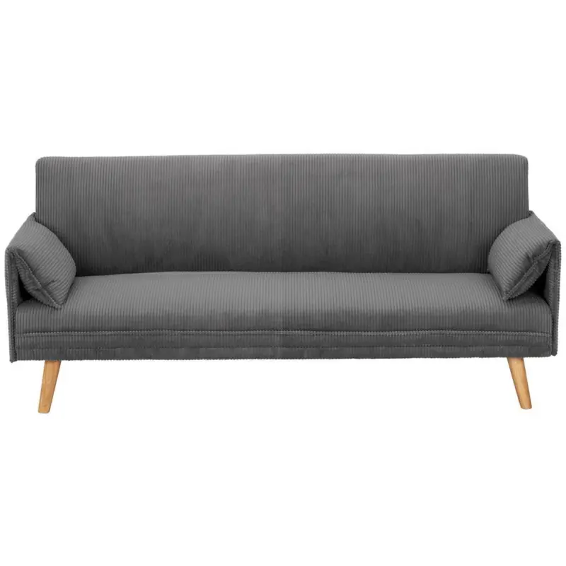 Schlafsofa Como Grau B: 193 cm