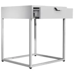 Nachk&auml;stchen Wei&szlig; H: 50 cm Flokas S