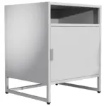 Möbelix Nachkästchen Weiß H: 55 Cm Flokas L