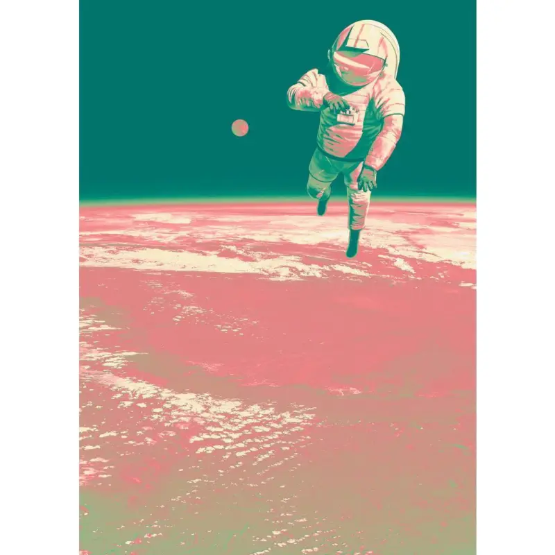 Fototapete 200/280 cm Weltall