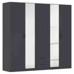 Drehtürenschrank Mit Spiegel 226 cm Despina