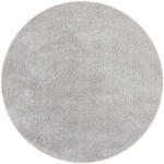 Möbelix Shaggy Feather Soft Rund Grau 133x133