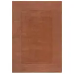 Möbelix Handwebteppich Woll Bordüre Orange 120x170