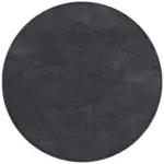 Möbelix Shaggy Waschbar Grau 133x133